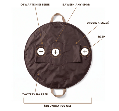 Norigami™ Basic — Składana torba na zakupy 3w1.